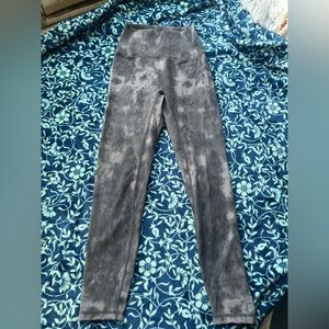 Zyia Gray Tie-Dye Leggings